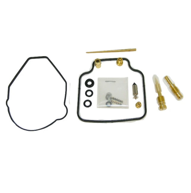 Carburetor Repair Kit for Honda TRX 350D ATV 1986-1988 by DGT Agri with gaskets, jets, needles, valves, O-rings