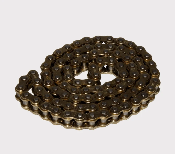 Cam chain for Yamaha YFM 350 Raptor/Warrior; OEM replacement timing chain, coiled bronze.