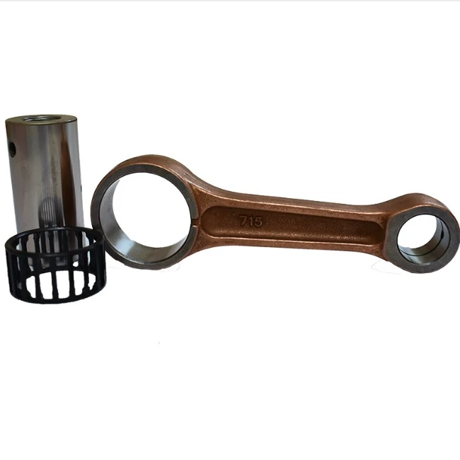 Polaris Connecting Rod Kit for Ranger/Hawkeye/Scrambler/Sportsman 400-450-500 engines; 3-piece with crank pin bearing