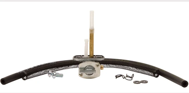 Fuel Tap Kit for Yamaha ATV YFM200DX/Moto-4, 350 Wolverine - brass valve, direct replacement, ATV City