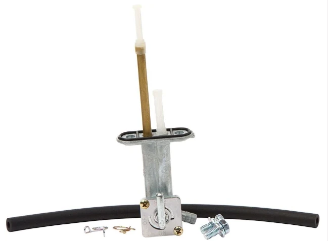 Fuel tap kit for Kawasaki KLF 220A Bayou (1988-2002) by ATV City, valve, gasket set and hoses