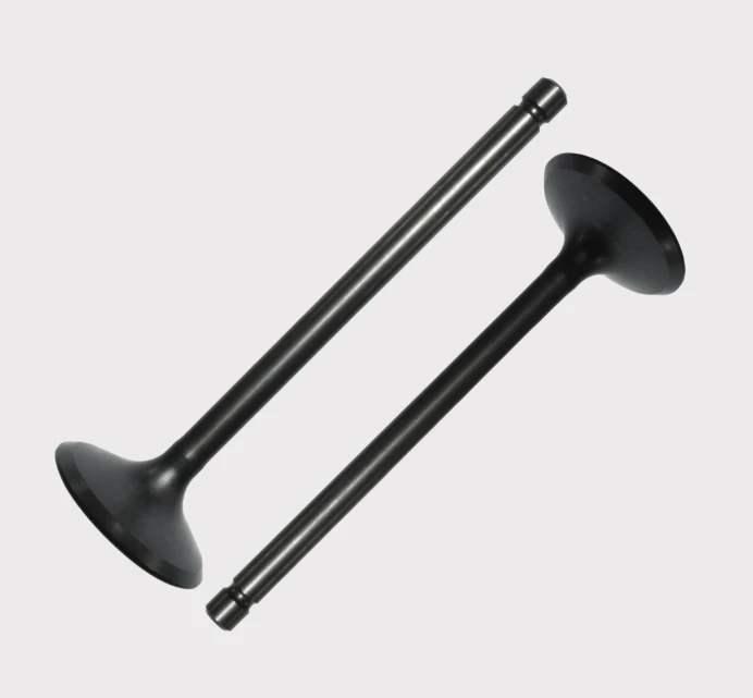 Engine valve pair for Suzuki LT-A LT-F 400/500 Quad ATV by ATV City, black metal valves