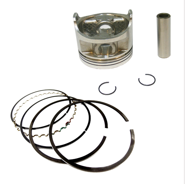 OS 0.25 Piston Kit for Kawasaki KLF300 KEF300 KVF300; includes piston, rings, wrist pin and circlips