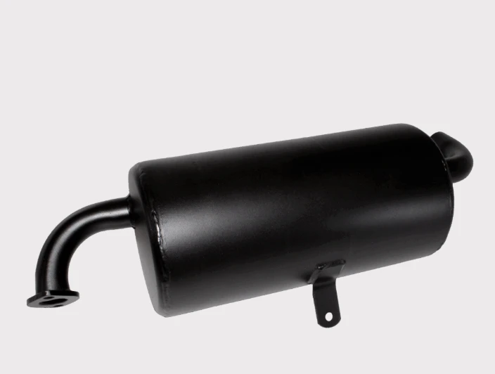 Exhaust muffler for Kawasaki Mule 610 2010 KAF400 OEM replacement 18091-0657 18091-0884, black