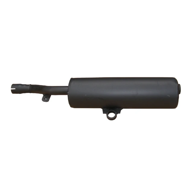 Exhaust muffler for Suzuki Ozark LTF 250 2x4 (2002–2018), black aftermarket ATV City part.
