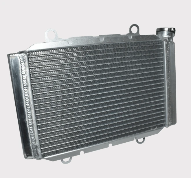 Aluminum radiator direct-fit replacement for Yamaha YFM 450 Kodiak 2018-2022 ATV