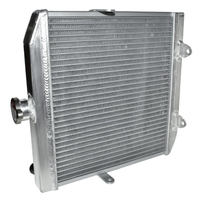 Radiator for Honda Pioneer 500/520 SXS, 2015-2022, aluminum aftermarket replacement by ATV City