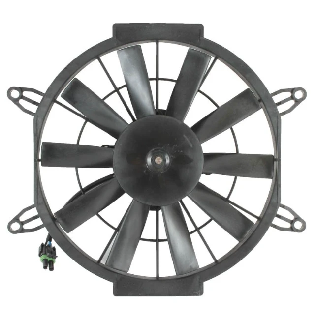 Fan motor assembly for Polaris Hawkeye/Sportsman 400 ATV; fits 2012–2014 as replacement part ATV City.