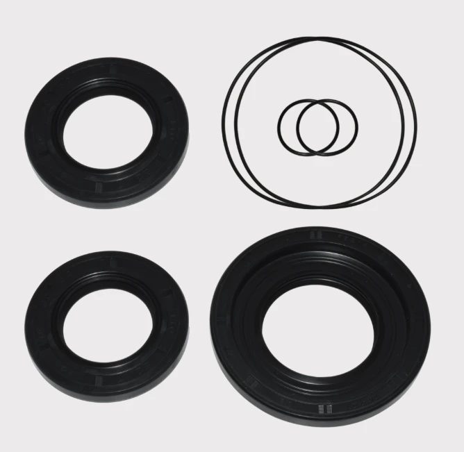 Can-Am Rear Differential Bearing Seal Kit by ATV City; black seals and O-rings for all Can-Am ATV/UTV models and years