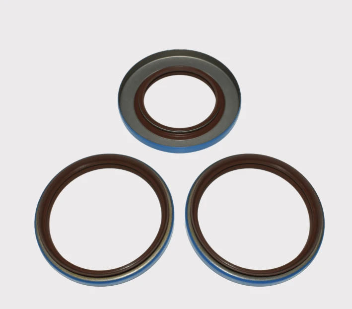 Differential bearing seal kit for ATV rear Yamaha YFM 350-450 IRS; ATV City, three blue/brown seal rings