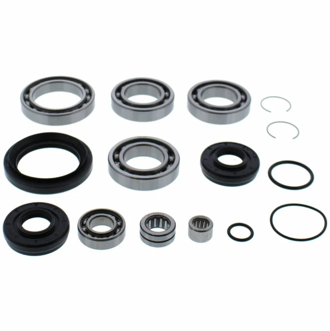 Front differential bearing kit for Honda TRX 500 IRS by ATV City – multi-piece bearings, seals, and spacers