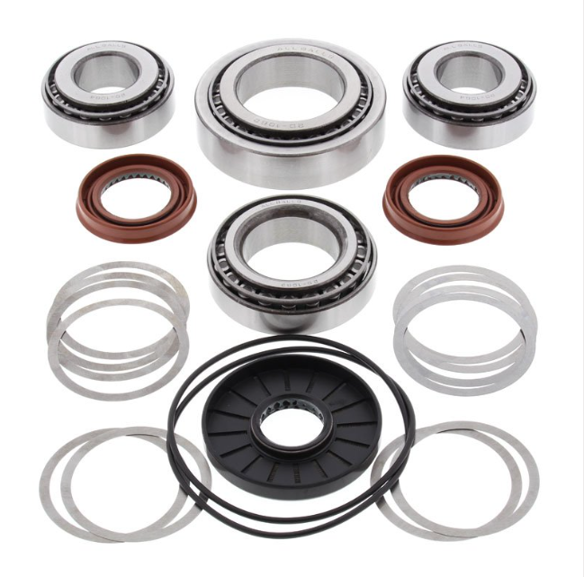 Rear Differential Bearing And Seal Kit Fits Polaris Ranger 2X4 500 4X4 500 EFI 07 09 700 Crew 2008 2009