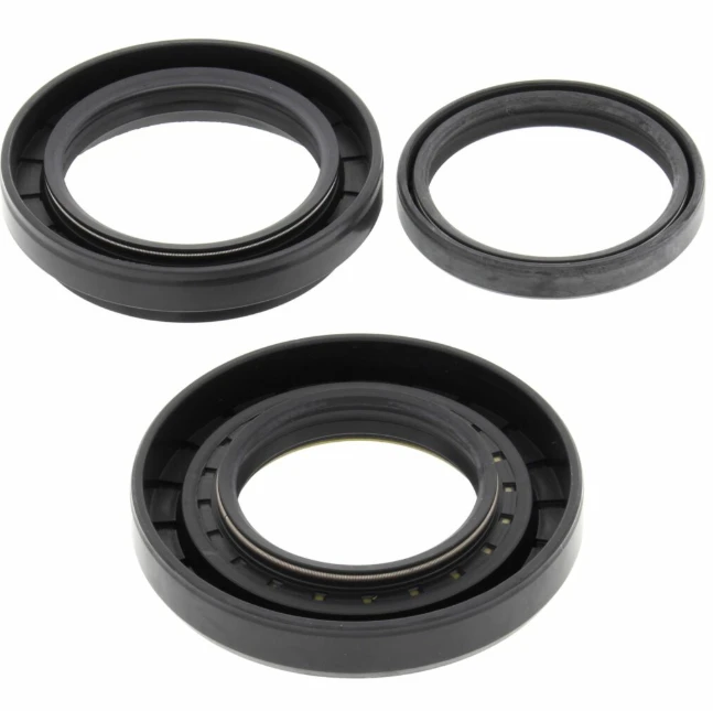 Rear differential seal kit, three-piece black set for Honda TRX 420 (2007–2013), ATV City
