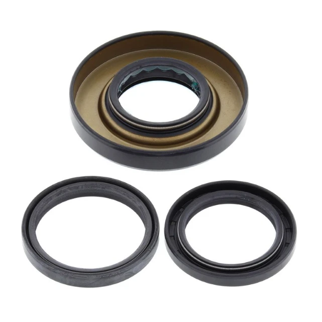 Honda rear differential seal kit; 3-piece bronze bearing and black seals for TRX ATVs (2000–2006) by ATV City
