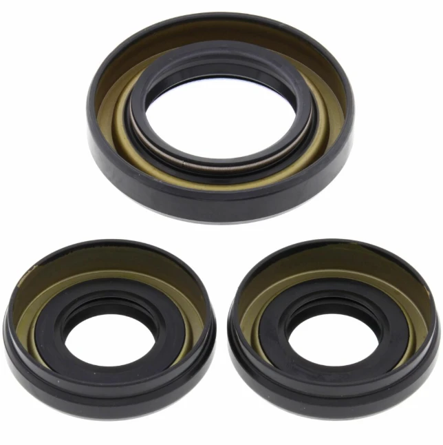ATV City front differential seal kit; three seals for Honda TRX 300FW and Yamaha YFM 350 Big Bear 98-99, Kodiak 1999.
