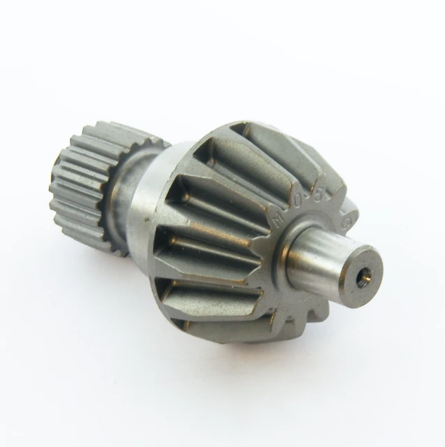 Rear differential pinion gear for Honda TRX 420 ATV (2007–2020), metal grey