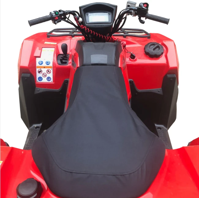 Cordura seat cover for Suzuki KingQuad ATV (LTA500/LTA750KQ, 2019–2025), black