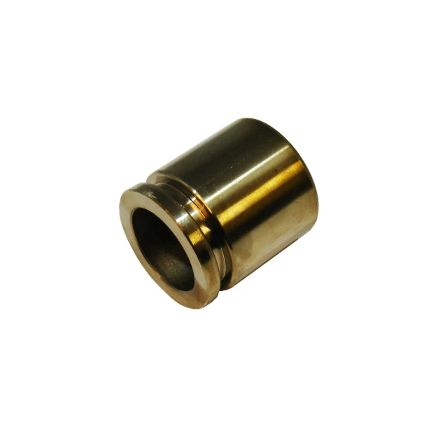 Front brake caliper piston; ATV City gold-tone part for Honda TRX 420 (2007–2017) and TRX 500 (2012–2017)