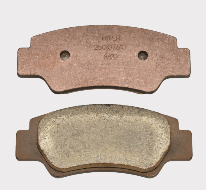 Pair of rear brake pads for CF Moto 450/500 U Force/Trial/Z Force/520, 2018-2020, DGT Agri