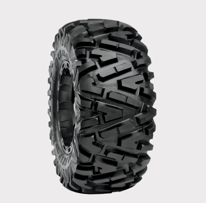 ATV tire 24x8x12 DI-2025 Power Grip by Duro for mud terrain with shoulder lugs