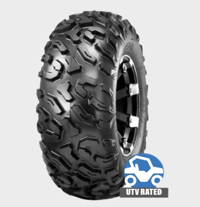 OBOR Cypress P3058 27x9x12 ATV UTV Tyre 6 Ply E Marked 69J 225 80 R12 All Terrain UK
