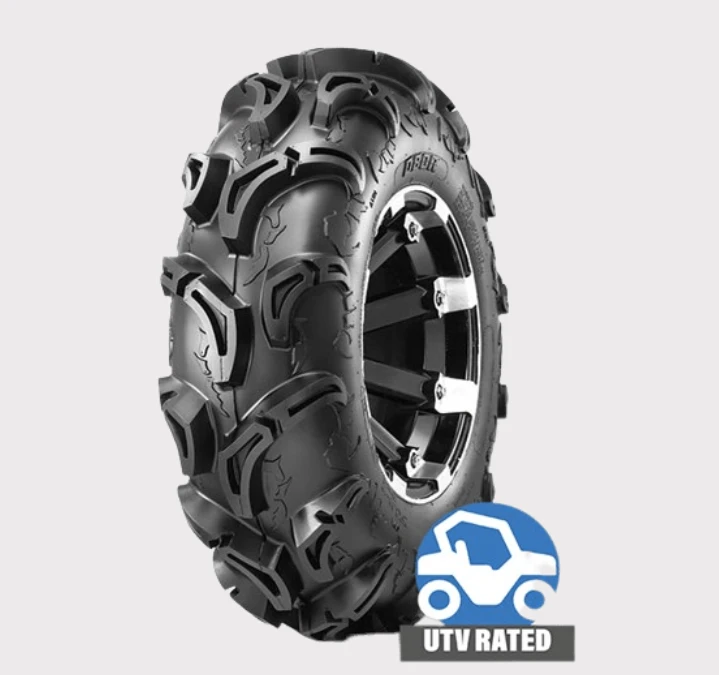 Obor ATV mud-terrain tire 27x9x12 Scorpio WU23, 6-ply, UTV rated for muddy conditions