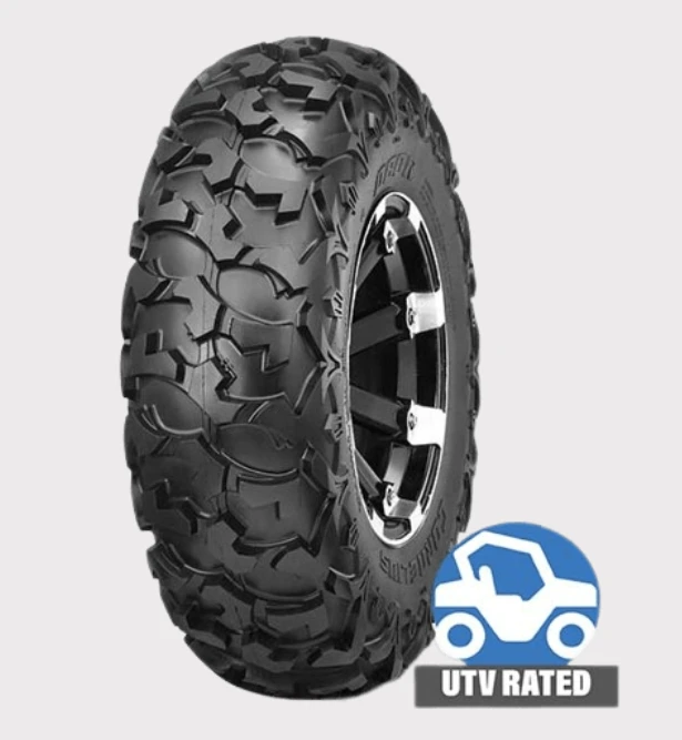OBOR Cornelius GNCC ATV tire, 26x11R14, 6-ply all-terrain, black rubber with UTV-rated badge