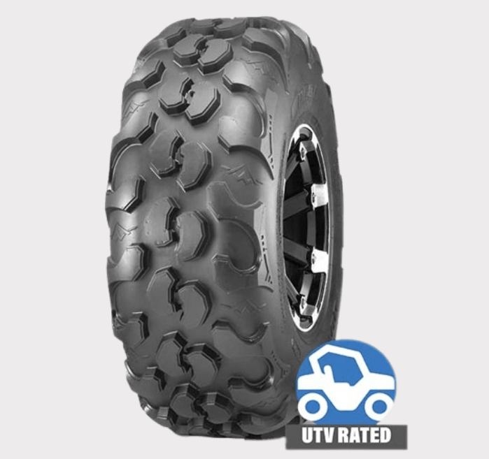 OBOR Outrage 26x9R12 ATV tyre, 8-ply, E-marked, puncture-resistant all-terrain tread