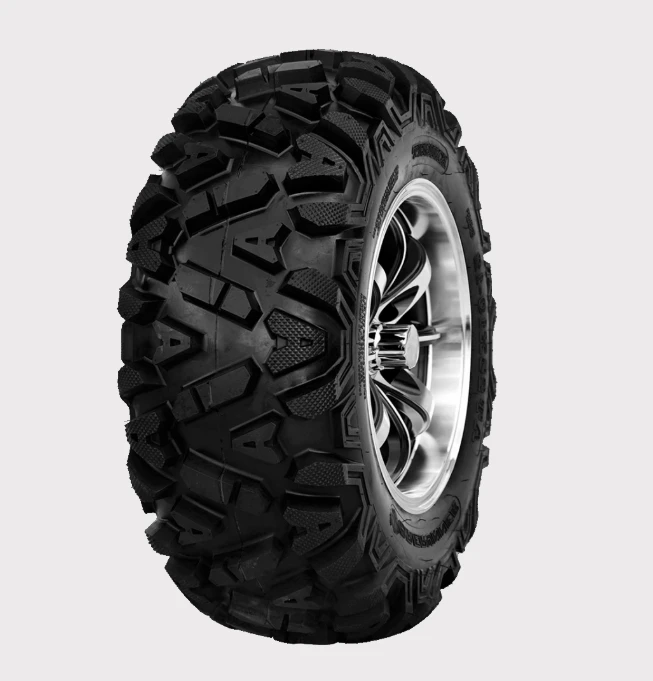 ATV tyre 25x10x12, black 6-ply all-terrain by Forerunner KNIGHT