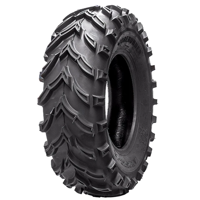 Forerunner Mars 24x10x11 ATV tire with all-terrain tread, 6-ply, black