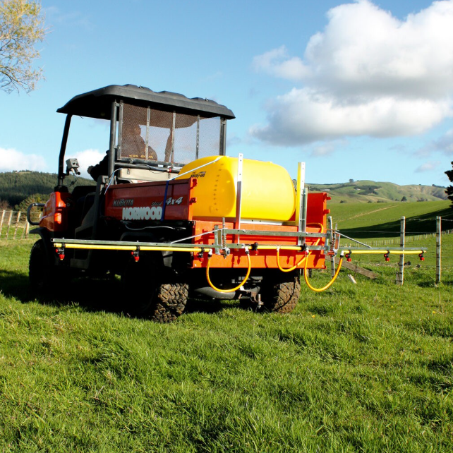 C-Dax 4 Metre Folding Spray Boom For ATVs Precision Weed Control And Fertiliser Coverage