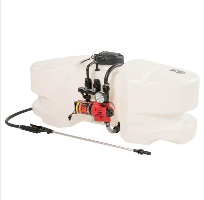 Fimco 25 Gallon Spot Sprayer LG25PM for ATV Use with 15ft Hose and 2.4 GPM High Flo Pump
