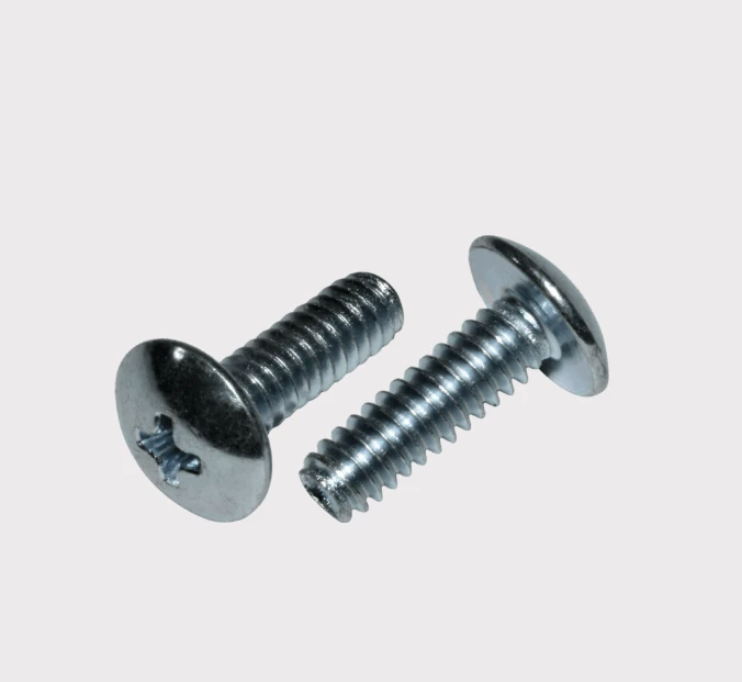 Phillips-head machine screws, 2 pcs, #10-24 x 5/8 in for mounting sprayer pumps to poly tanks