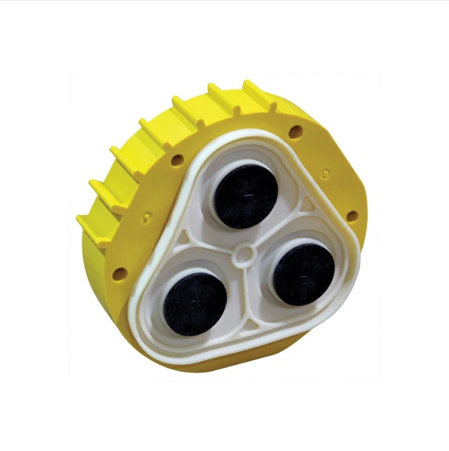 Diaphragm Cam Bearing Kit, yellow housing with three black diaphragms, ATV City