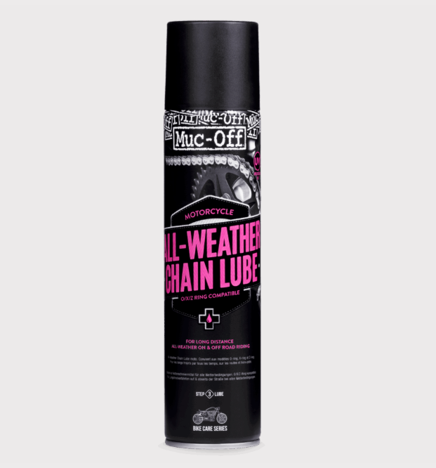 Muc-Off All Weather Chain Lube 400ml For O Ring X Ring And Z Ring Chains With Ceramic Additives For Maximum Protection