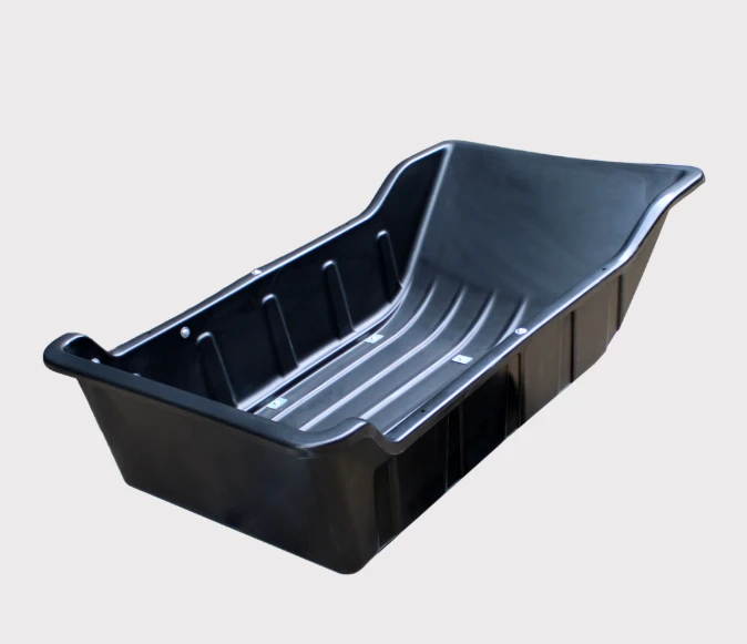 Hyper trailer spare hopper for 0020 and 0030 trailers, black plastic bin