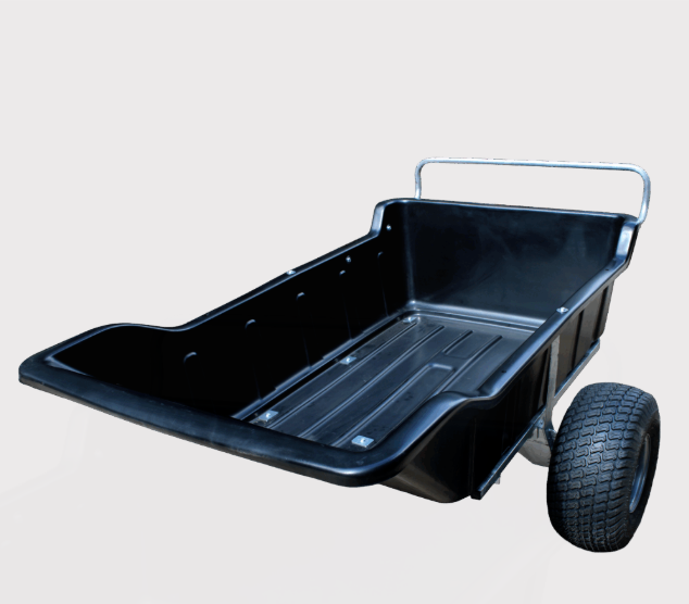 Hyper 680kg Capacity ATV Trailer Heavy Duty Hauler For ATVs UK With Optional Greedy Boards