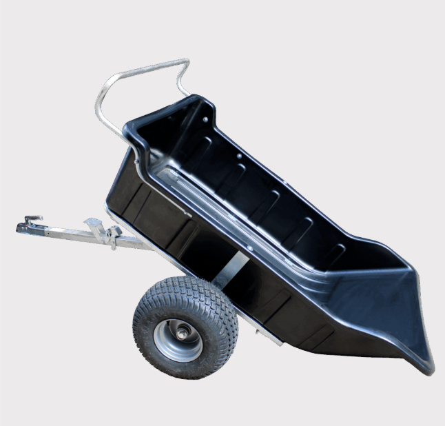 Hyper 680kg Capacity ATV Trailer Heavy Duty Hauler For ATVs UK With Optional Greedy Boards