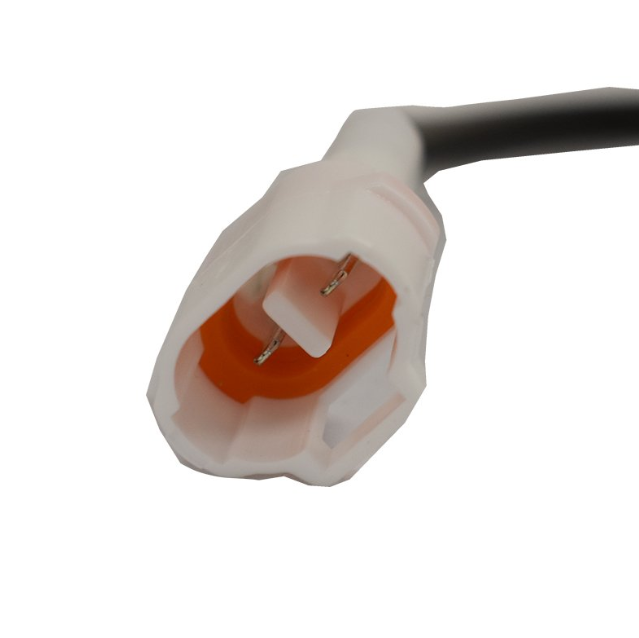 Quadtech road-legal indicator kit 20mm rubber flush-mount amber LED with wiring loom