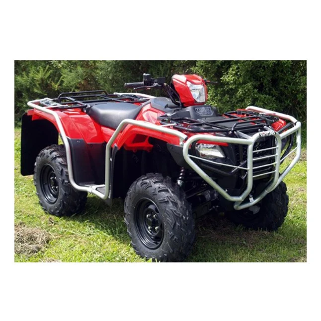 Bull Bar Kit for Honda TRX 520 ATV IRS models; heavy-duty hot-dip galvanised steel bumper by ATV City