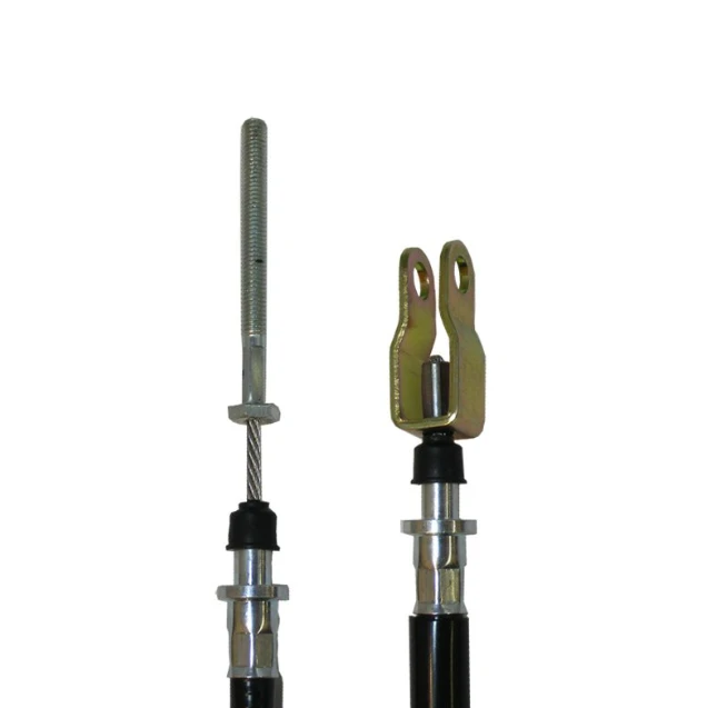 Foot Brake Cable for Yamaha YFM Grizzly IRS 350/450 (2008–2014) OEM replacement, two-piece with threaded adjuster and clevis ends