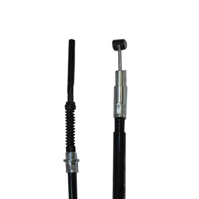 Hand brake cables (2) for Honda TRX 250 FourTrax TE TM 1997–2024, black cables with metal fittings
