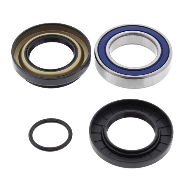 Hyper rear wheel bearing and seal kit for Honda ATV, fits 2000–2025; 4-piece kit with blue-sealed bearings.