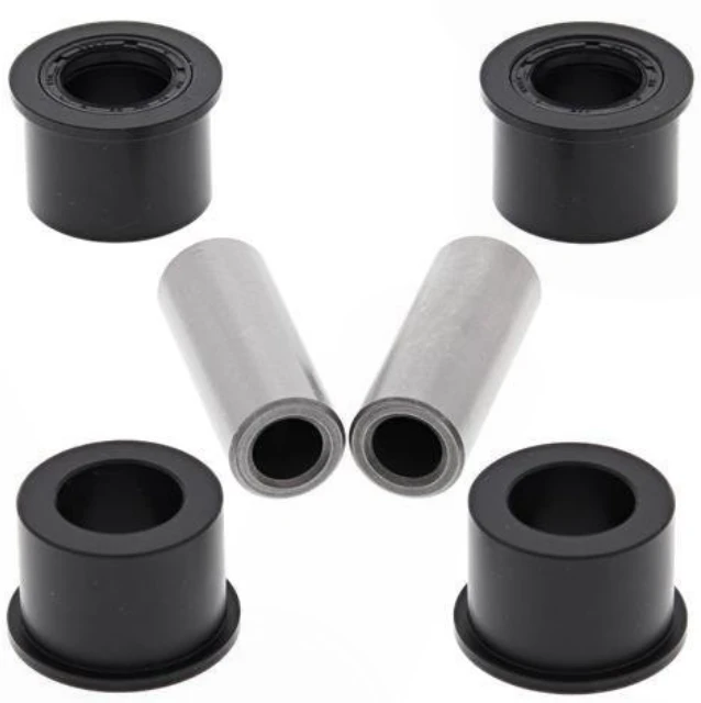Hyper A-Arm Bush Kit for Honda TRX200-680 upper/lower complete suspension set with 4 black bushings and 2 metal sleeves