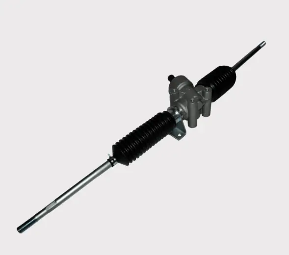Polaris Ranger Midsize 570 steering rack and pinion - OEM 1824521, 2017-2021, ATV City, silver rack with black boots