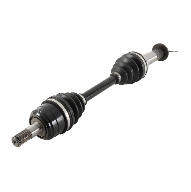 Front CV driveshaft for Yamaha YFM350/YFM400 ATV, ATV City brand, with black booted CV joints