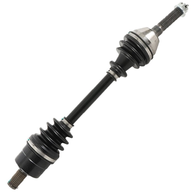 Front CV driveshaft for Polaris Sportsman 450/500/700/800 EFI (2005–2006); black steel complete shaft