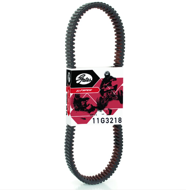 Gates CVT drive belt 11G3218 for Arctic Cat 350–500 and Kymco MXU/UXV; OEM ref 0823-228