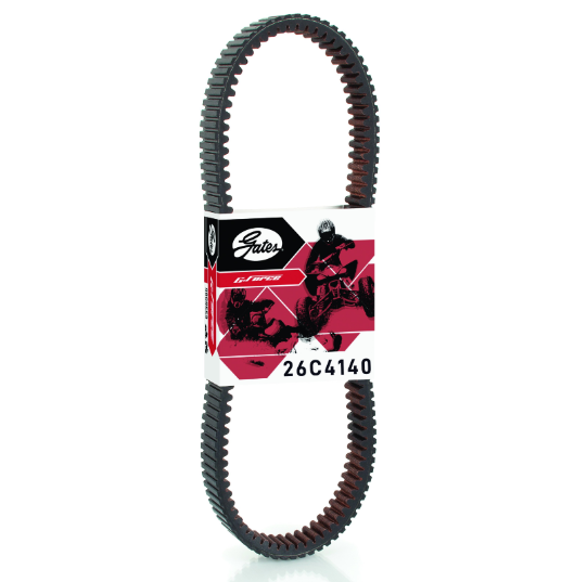 Gates G-Force CVT Drive Belt 26C4140 in packaging for Polaris ACE/RZR