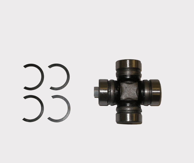 Universal Joint with four snap rings and metal cross for ATV drive shafts by ATV City.